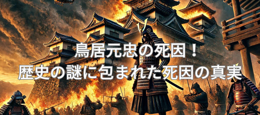 鳥居元忠の死因！歴史の謎に包まれた死因の真実