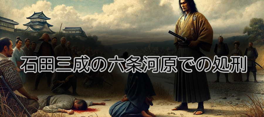 石田三成の六条河原での処刑