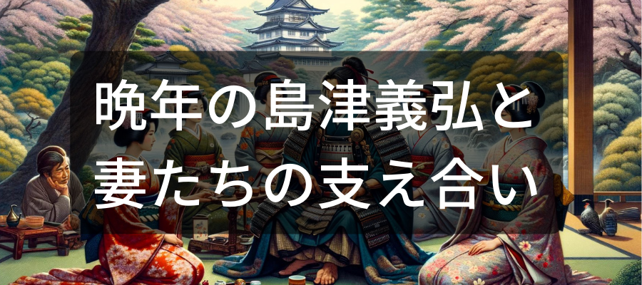 晩年の島津義弘と妻たちの支え合い