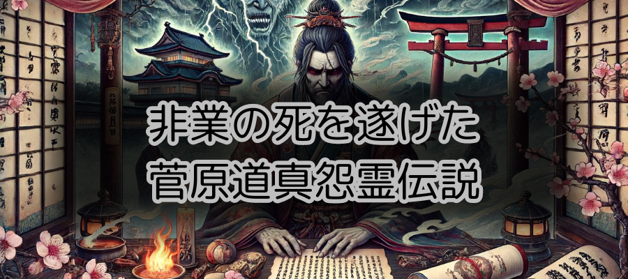 非業の死を遂げた菅原道真怨霊伝説