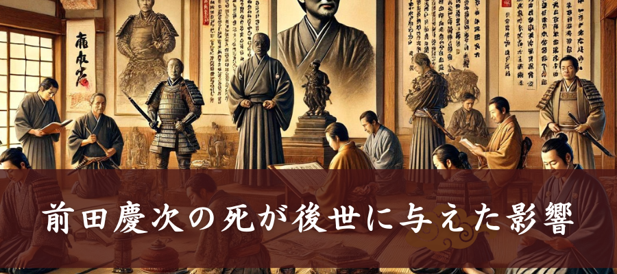 前田慶次の死が後世に与えた影響