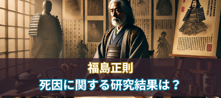 福島正則の死因に関する研究結果は？